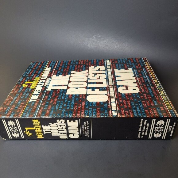 Avalon Hill 1979 : The Book of Lists Game - Best Books of the Year (UNPUNCHED) - Picture 5 of 8